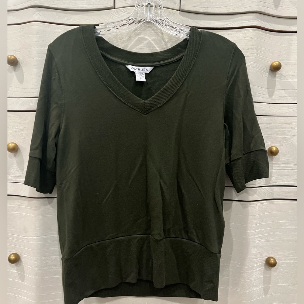 Athleta Step Forward Sweatshirt Tee Size XS